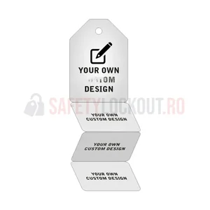 Etichete personalizate în 4 etape pentru flanșe