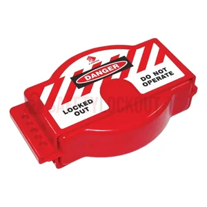 Dispozitiv Ajustabil de Blocare Valvă Industrială, cu Decupaj (ø 25–165 mm)