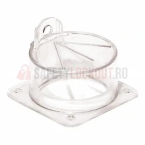 Dispozitiv de blocare pentru butoane panou electric, rotund, 45 Slim