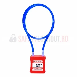 Lacăt LOTO cu cablu 60 cm