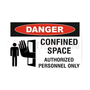 Indicator pentru husă de blocare spații închise, Danger Authorized Personnel Only