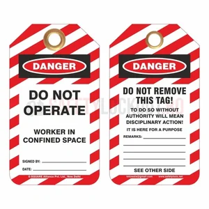 Etichete pentru spații închise – Do Not Operate