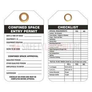 Etichete pentru spații închise — Permis de acces