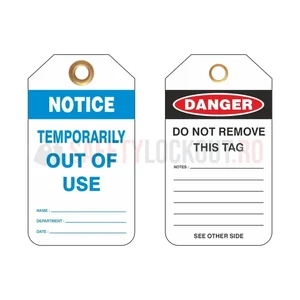 Etichete LOTO personalizate