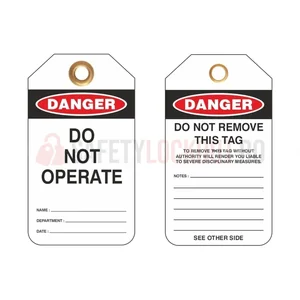 Etichete de blocare LOTO personalizate
