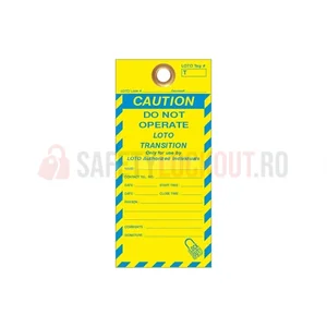 Etichete de blocare LOTO personalizate — Do Not Operate