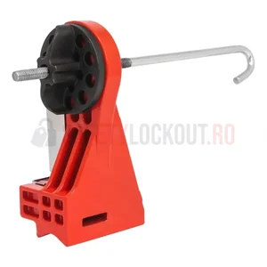 Dispozitive de blocare cu clemă pentru valve cu bilă