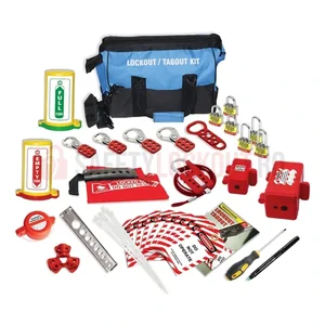 Kit LOTO pentru Cilindri și Sisteme Pneumatice LT-CYP-01