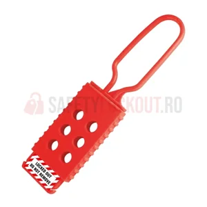 Hasp-uri dielectrice lungi și flexibile pentru blocare