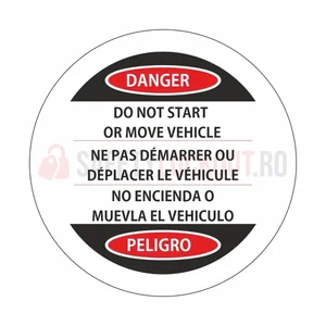 Husă elastică de blocare pentru volan — Model A