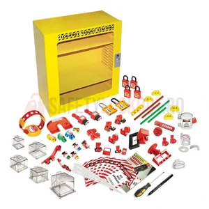 Kit LOTO Departamental pentru Electricieni cu Stație