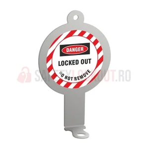 Dispozitiv de blocare pentru orificiul ușii panoului electric, inox