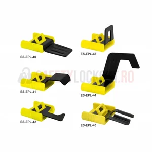 Set de 6 dispozitive de blocare pentru panouri electrice