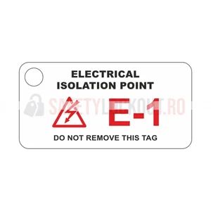 Etichete LockPoint pentru identificarea surselor de energie