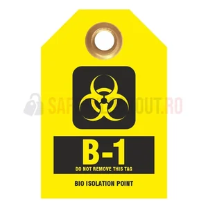 Etichetă identificare sursă de energie – Risc biologic, LT-ESIDT-M-11