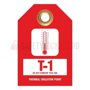 Etichetă standard de identificare a sursei de energie – Punct de izolare termică