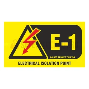 Etichete autoadezive Premier pentru identificarea surselor de energie