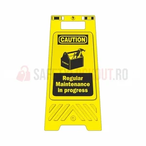 Panou de podea pentru siguranță, galben — Caution Regular Maintenance in Progress