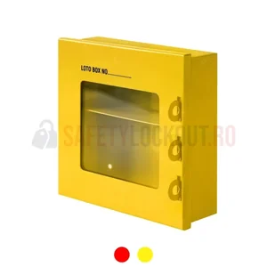 Cutie LOTO de Grup Mini - 3 Puncte de Blocare