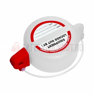 Dispozitiv de blocare pentru cilindru și valvă poartă, alb lăptos