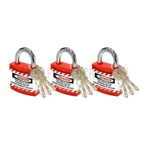 Lacăt LOTO cu carcasă de protecție și bridă standard