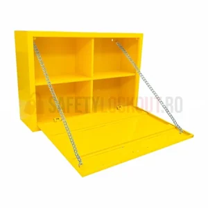 Cutie LOTO Tip Masă, 508 x 762 x 203 mm cu Deschidere Rabatabilă
