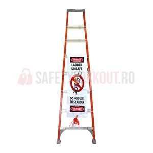 Dispozitiv de blocare cu două fețe pentru scări, mare, 87″ x 15″