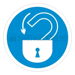 Indicatoare de siguranță LOTO — Izolare energetică