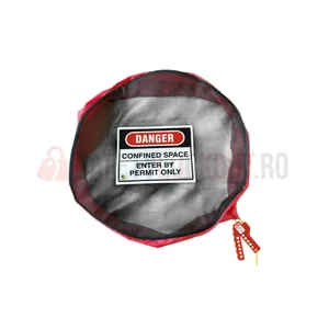 Husă blocabilă și ventilată pentru spații închise, mică (55,8 cm)