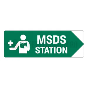 Indicator de perete pentru stație MSDS/SDS, tip săgeată