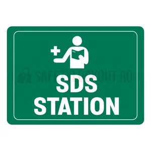Indicator de perete MSDS / SDS, tip dreptunghiular