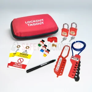Kit LOTO electric - Borsetă cu fermoar 03