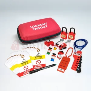 Kit LOTO electric - Borsetă cu fermoar 04
