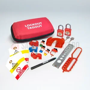 Kit LOTO electric - Borsetă cu fermoar 05