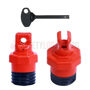 Kit de blocare pentru suport de siguranță rotundă, 3 piese