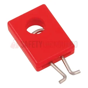 Dispozitiv de Blocare MCB Plat Mini Pin-Out - Roșu