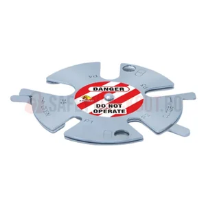 Dispozitiv de blocare pneumatic, rotund, cu 5 orificii