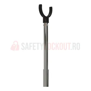 Tijă metalică extensibilă cu cârlig semilună