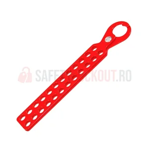 Hasp LOTO standard din oțel, 24 de orificii