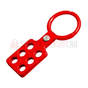 Hasp LOTO din aluminiu, 38 mm