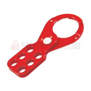 Hasp LOTO standard din oțel, fălci 38 mm