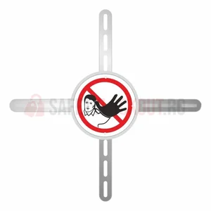 Barieră din oțel inoxidabil pentru spații înguste, până la 40 inchi