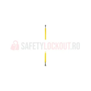 Barieră Sign-o-Skirt tip stâlp pentru spații închise, 45–64 cm