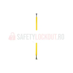 Barieră Sign-O-Skirt tip stâlp pentru spații închise, 64–83 cm