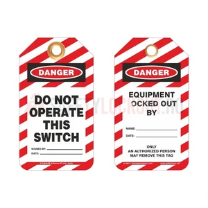Etichete de blocare LOTO – Do Not Operate This Switch