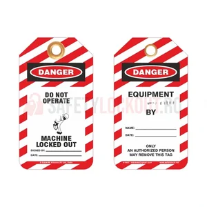 Etichete de blocare LOTO — Do Not Operate Machine Locked Out