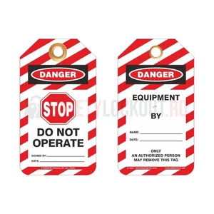 Etichete de blocare LOTO — Stop Do Not Operate