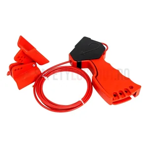 Set combo universal pentru blocare valvă fluture, cu cablu