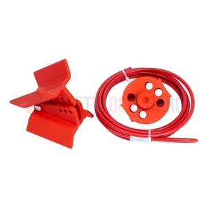 Set combinat universal de blocare pentru valvă fluture, LT-UBFVL-COMBO-3