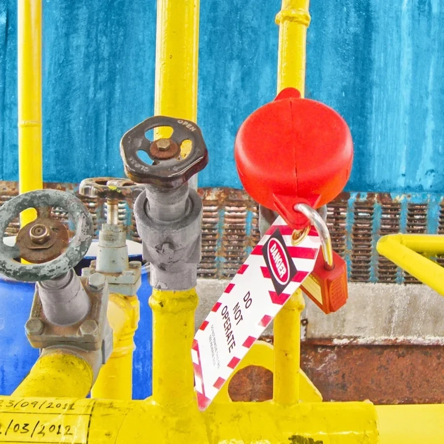 Dispozitiv de Blocare Valvă Industrială, ø 25–63.5 mm (1″–2.5″) — Dispozitive de blocare pentru valve poartă | Safety Lockout